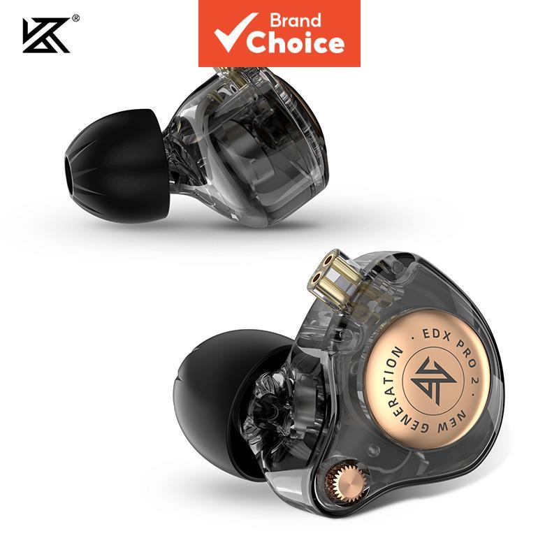 หูฟังอินเอียร์ KZ EDX PRO 2 EDXPRO2 หูฟังไดนามิก HIFI เบสแน่นสําหรับฟังเพลง ปลั๊ก 3.5 มม./Type-C (เล