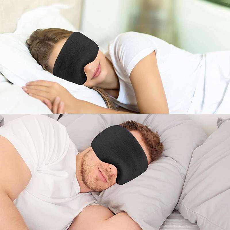 T & O 3D Sleep Eye Mask 100% out Sleeping Mask Zero Eye Pressure ปรับ Eye Cover สําหรับผู้หญิงผู้ชาย