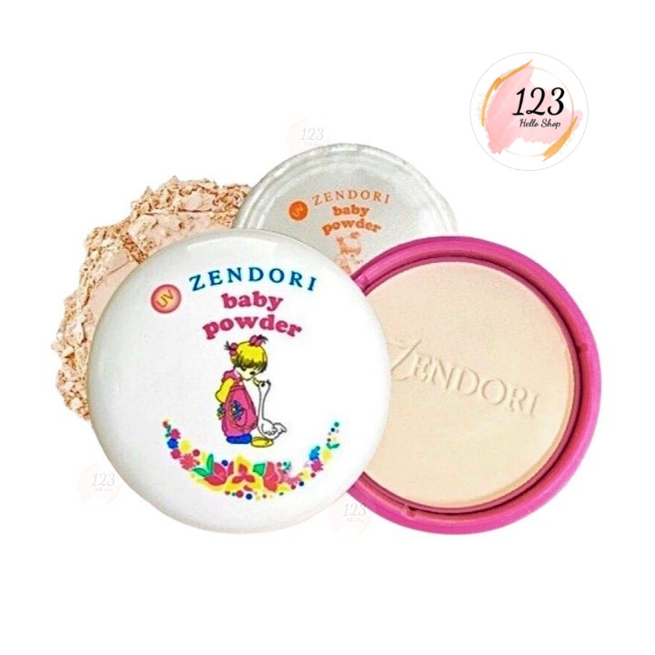 Zendori UV Baby Powder เซนโดริ แป้งฝุ่นอัดแข็ง.✨