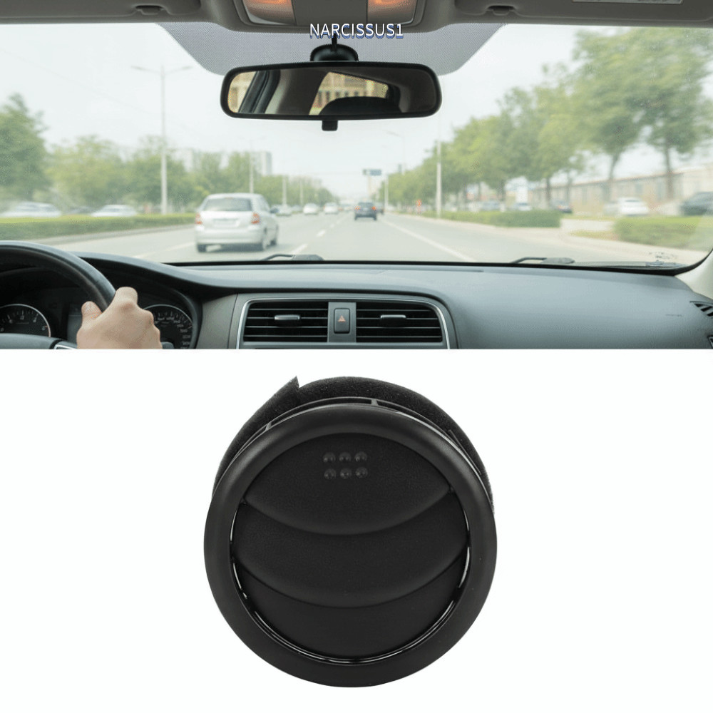 NARCISSUS13A0E AC Vent Grille, OEM 73610 75H01 5PK พลาสติก Dash Vent Cover, ทนทานสําหรับด้านหน้า Das