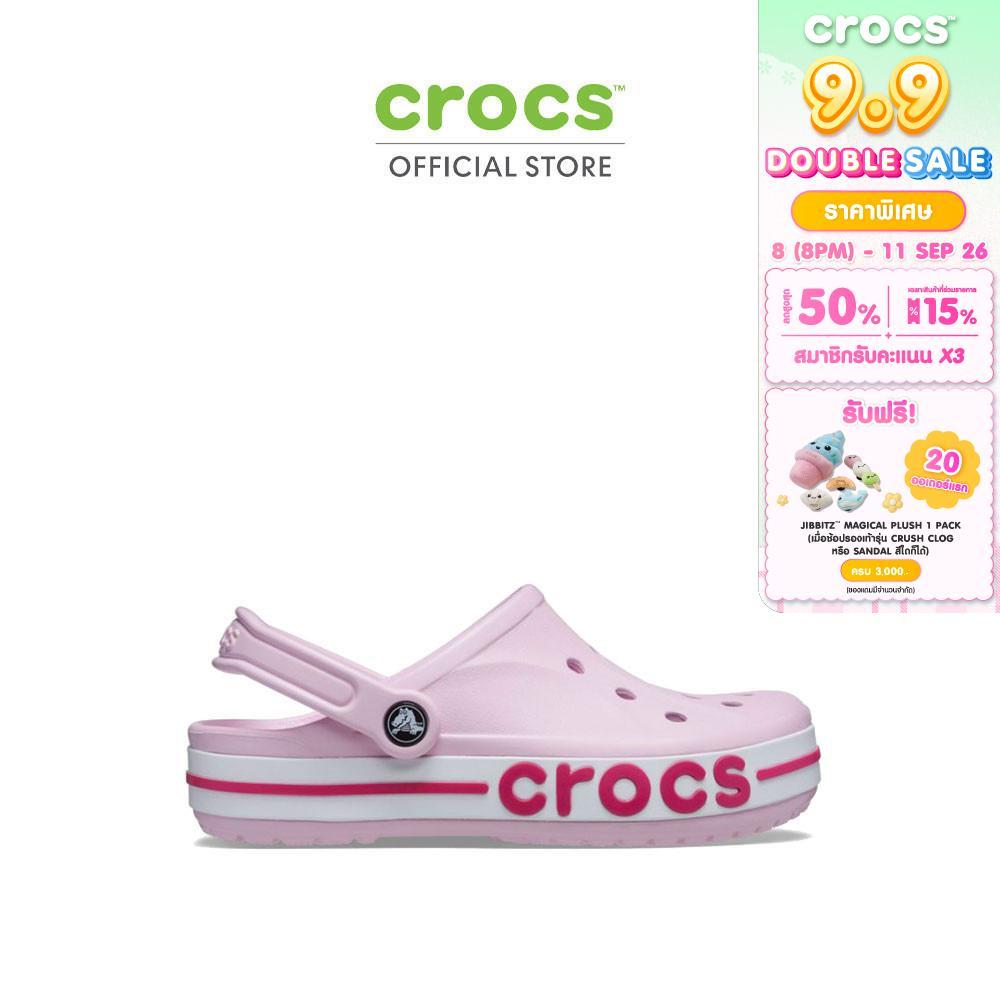 CROCS รองเท้าลำลองผู้ใหญ่ BAYABAND CLOG รุ่น 2050896TG - BALLERINA PINK
