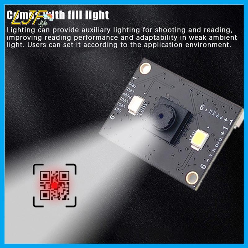 LJF GM805 S/L Series UART USB Barcode Scanner Reader โมดูล 1D/2D QR Code Reader สําหรับ Android