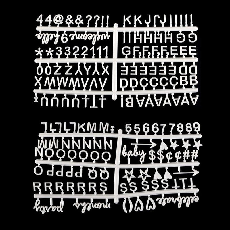 Felt Letter Board Numbers Felt Letter Board สัญลักษณ์ Felt Letter Board ตัวอักษร PP วัสดุสําหรับเปลี