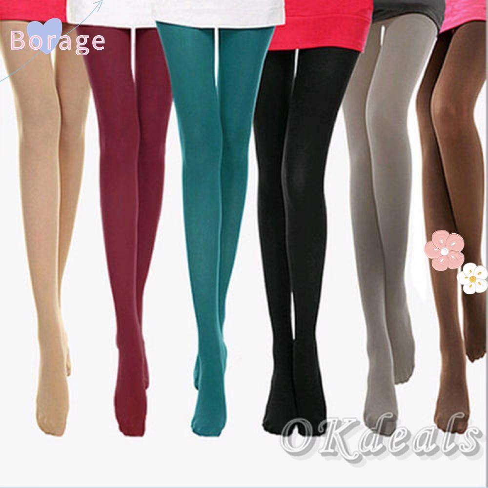 BORRAONE Tights Beauty Women หนาทึบแสง