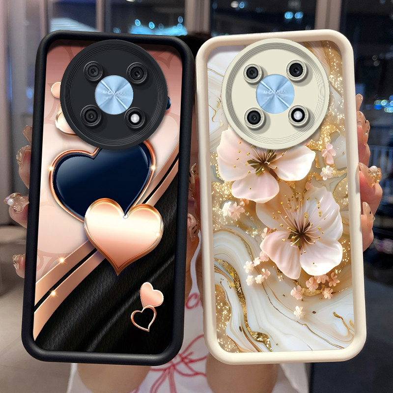 เคสโทรศัพท์สําหรับ Huawei nova Y90 กันกระแทกปกอ่อนสําหรับ Huawei nova Y90 หรูหราแนวโน้มที่สวยงามทิวล