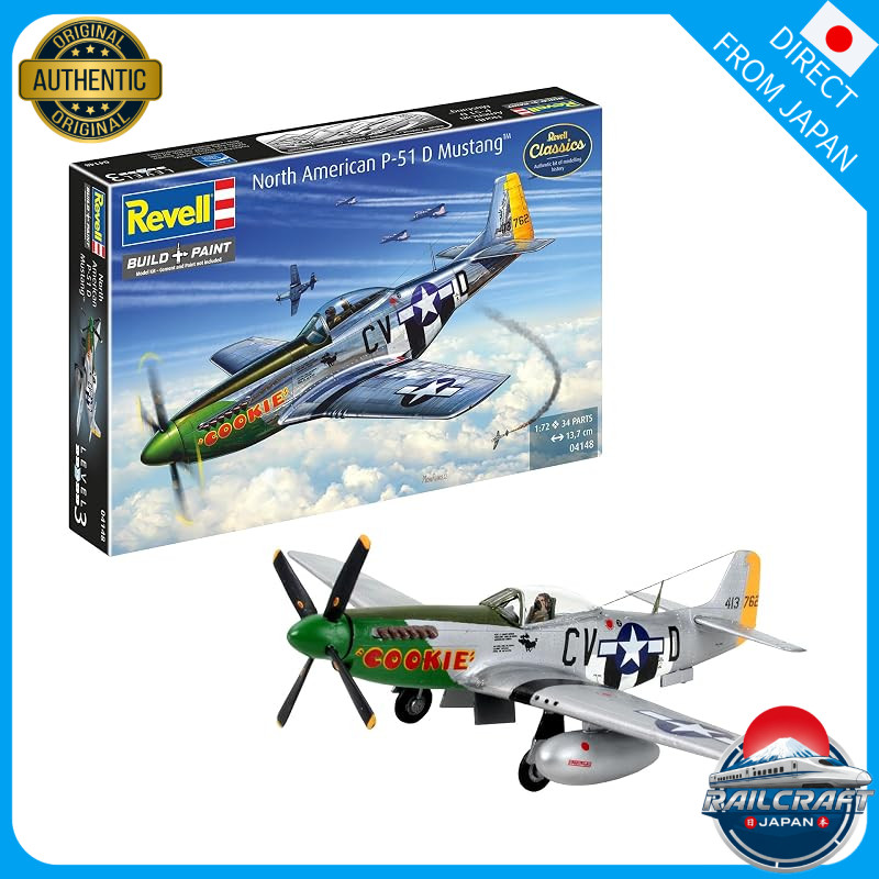 Revell 1/72 P-51D Mustang Plastic Model Kit