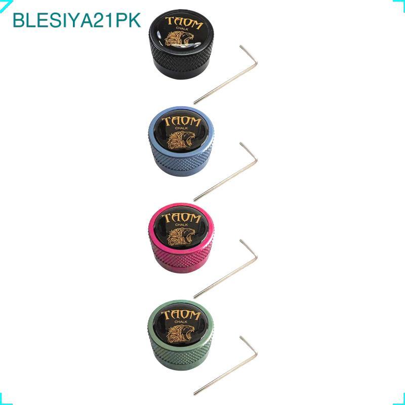 [blesiya21pk] Pool Cue Chalk Holder Snooker & Billiard Cue Chalk Box Pool Chalk Case บิลเลียดผู้ถือช