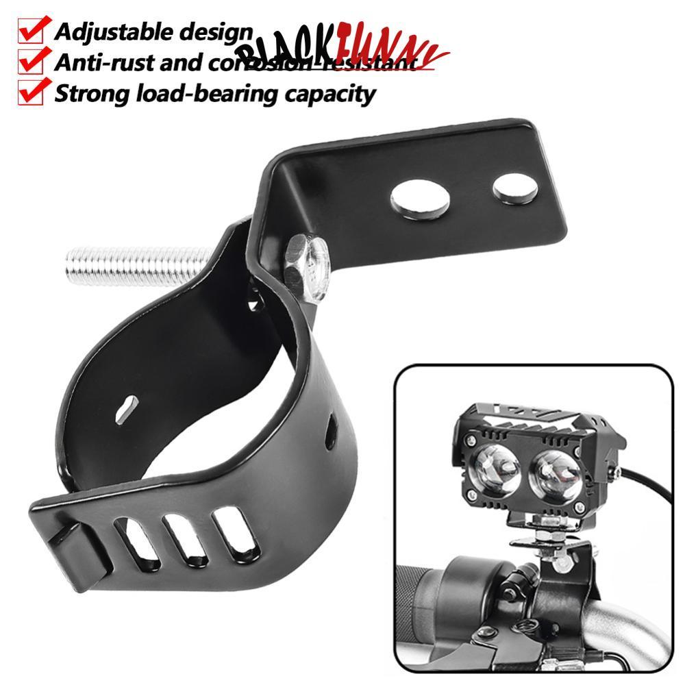 BLACKFUNNY Universal รถจักรยานยนต์ Light Bar Tube Clamp Mount Extension Bracket สําหรับไฟเสริม Fit 1