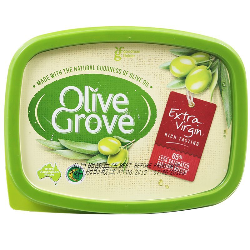 โอลีฟกรูฟสเปรดเอ็กซ์ตร้าเวอร์จิ้น 375กรัม Olive Grove Olive Spread Extra Virgin 375g.