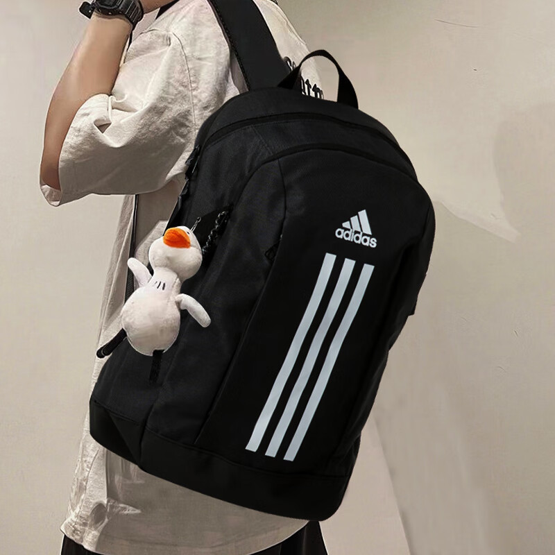 กระเป๋าเป้เดินทาง Adidas สำหรับผู้ชายและผู้หญิง รุ่นใหม่ปี 2026 กระเป๋ากีฬาความจุขนาดใหญ่ กระเป๋าเป้