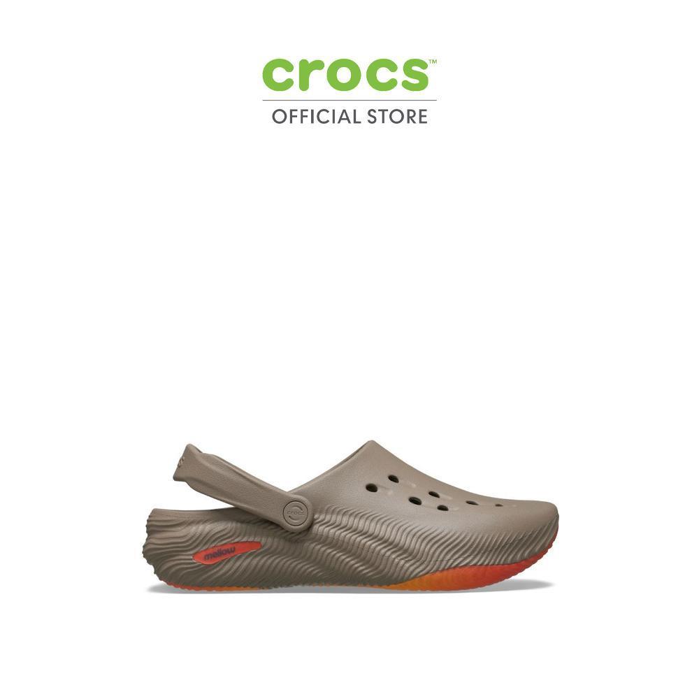 CROCS รองเท้าลำลองผู้ใหญ่ MELLOW 2 CLOG - KHAKI/MULTI