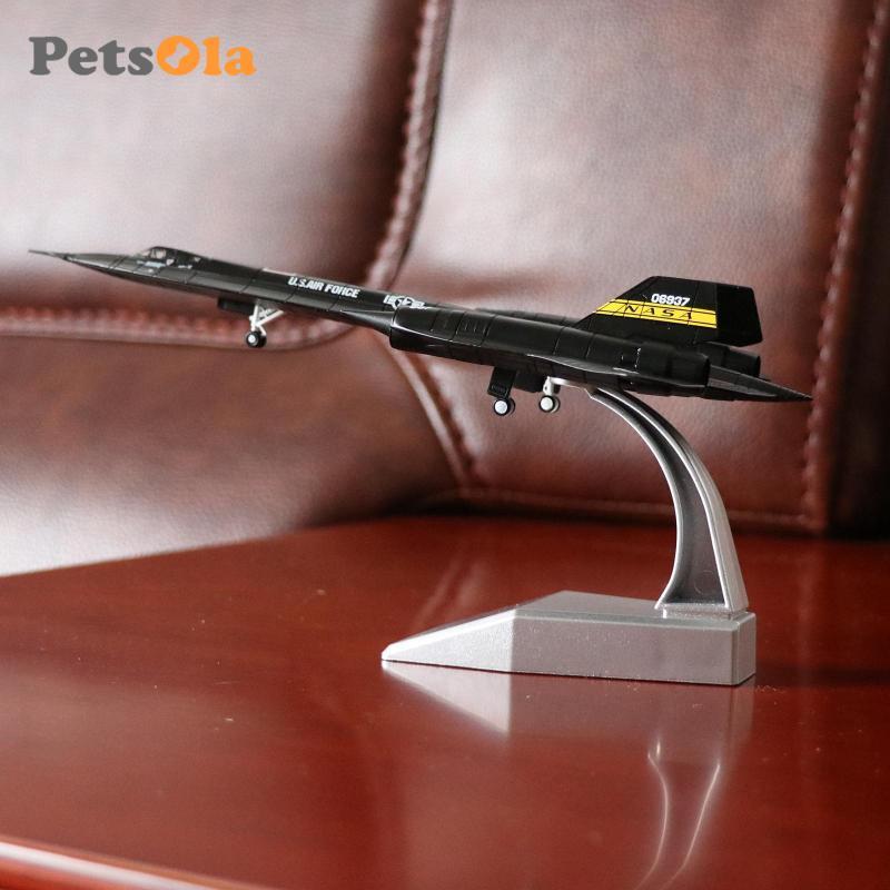 [Koolsoo2] 1:144 SR-71A Blackbird Reconnaissance Plane Diecast Model Home Desk Ornament