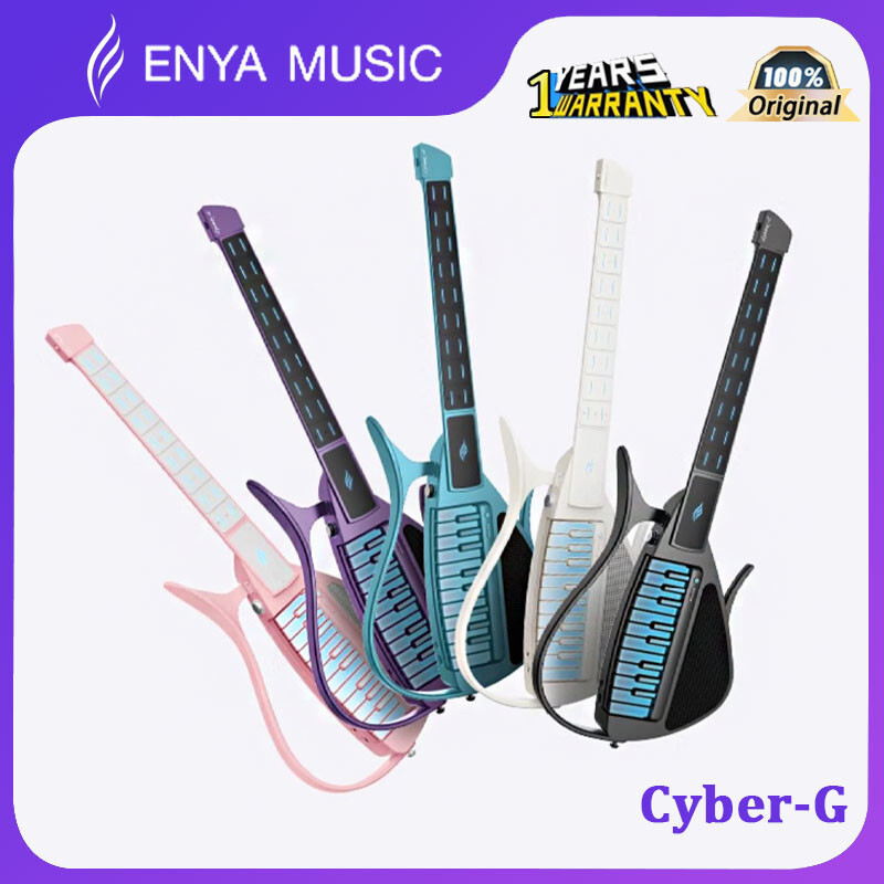 ENYA Cyber G Guitar เปียโนอัตโนมัติไร้สายอิเล็กทรอนิกส์ เล่นและร้องเพลง 3400mAh CyberG