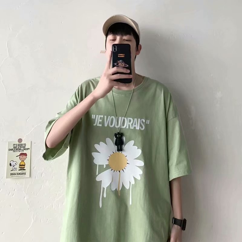 2025 NEW 2025T925 Batch 9 Raindrop Chrysanthemum Green Black M-5XLnew23 2QBM