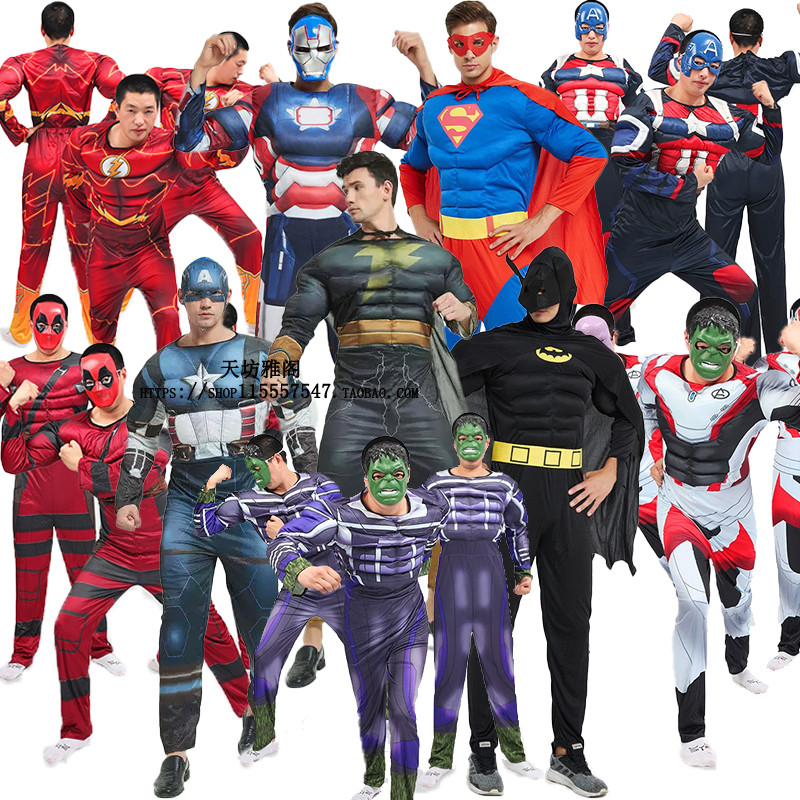 [คอสเพลย์] Marvel Avengers Muscle Series ตัวละครยอดนิยม: ทหารฤดูหนาว, Superman, Venom, Bumblebee, De