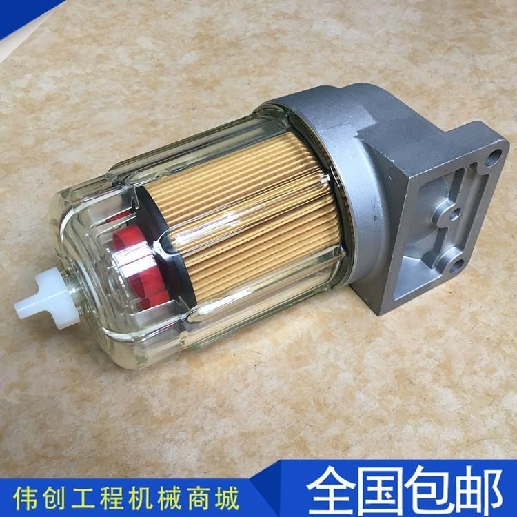 Excavator Hitachi ZAX200-3/250-3/330-3 Oil Water Separator Paper Diesel Filter Element Assembly Acce