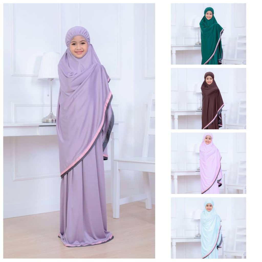 [Veil & Style Hijab] Telekung Budak Arafah Xda Lace จากเวียดนาม