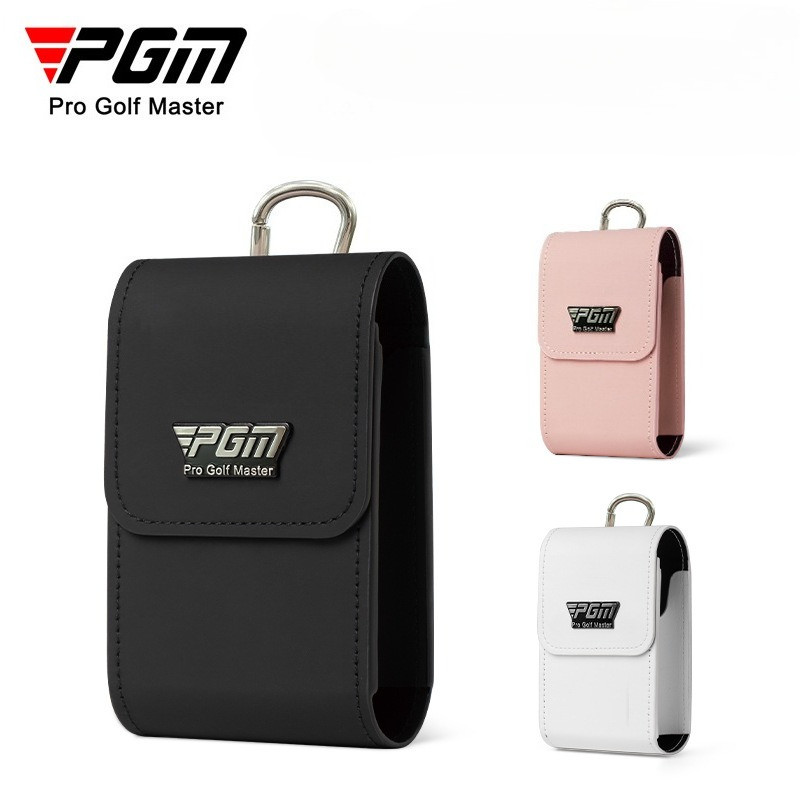 PGM SOB021 กระเป๋าเก็บเครื่องวัดระยะกอล์ฟ /กระเป๋ากันกระแทกแบบพกพา เปิด-ปิดด้วยแม่เหล็ก กระเป๋าคาดเอวสำหรับเครื่องวัดระยะโดยเฉพาะ