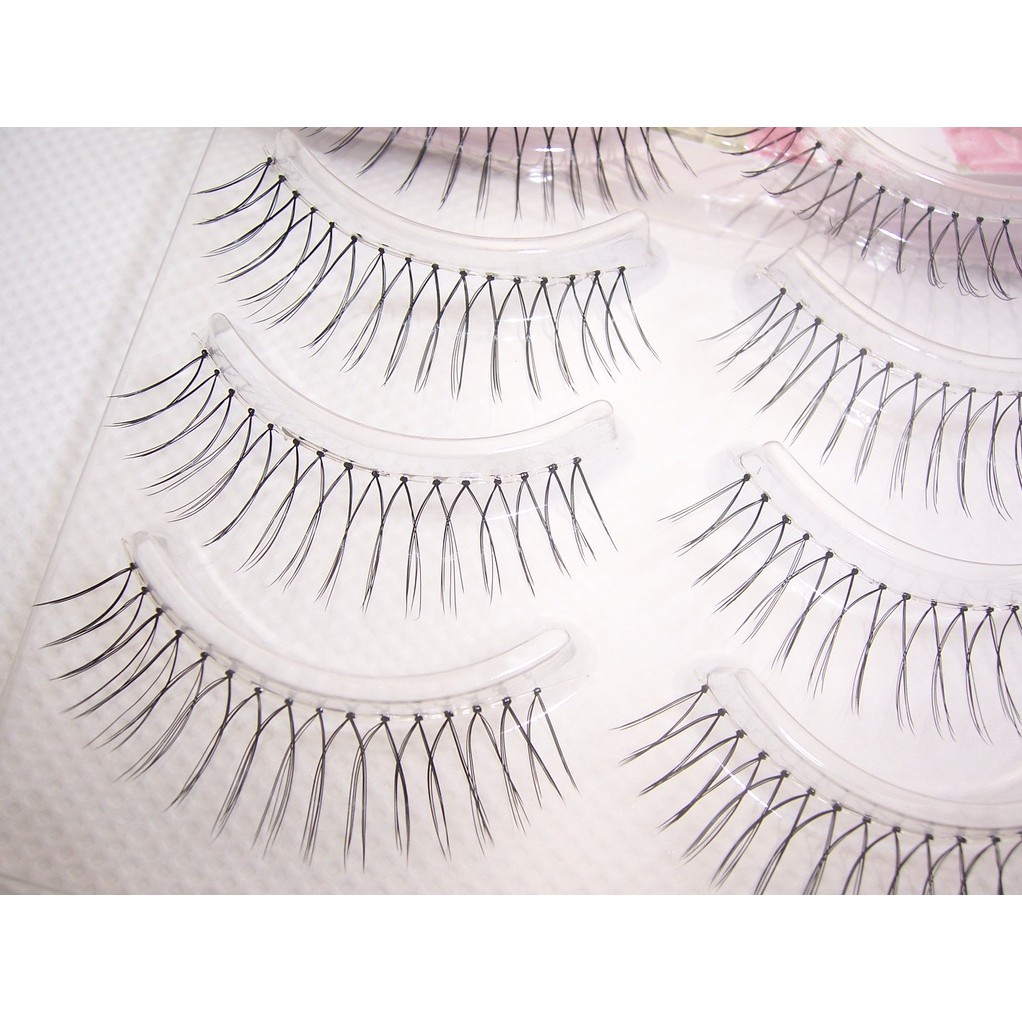 ม029-3-11.5 ขนตาปลอมแฮนด์เมด 5 คู่ขนตา