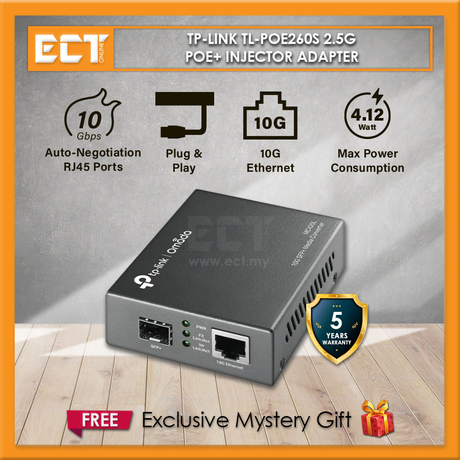 TP-Link Omada MC420L 10G Multi-Gigabit SFP Media Converter