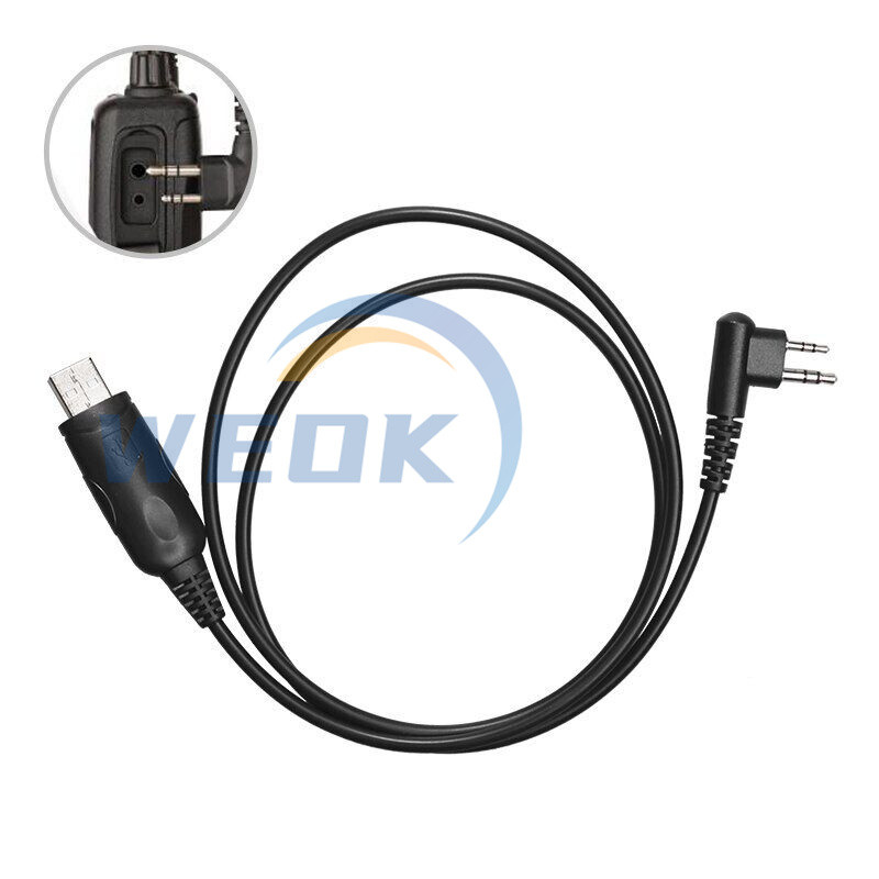 Haoyitong TC500 TC500S TC585 TC600 TC700 TC620 Walkie-Talkie เขียนความถี่สายการเขียนโปรแกรม Line