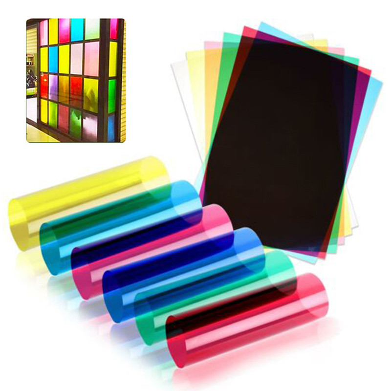 แผ่น PVC โปร่งใสฟิล์มใสกรองแสงเจลโปร่งแสง Hard สี Acetate ความหนา 0.3 มม.อเนกประสงค์ A4