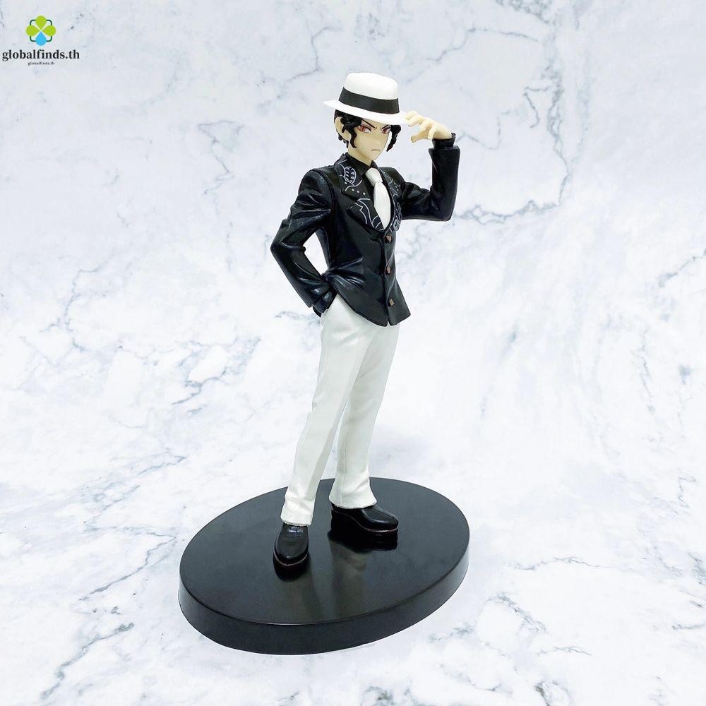 LFINDS Kibutsuji Muzan ของเล่นสะสมตุ๊กตาขยับแขนขาได้ PVC ของเล่น 17 ซม.Kimetsu no Yaiba