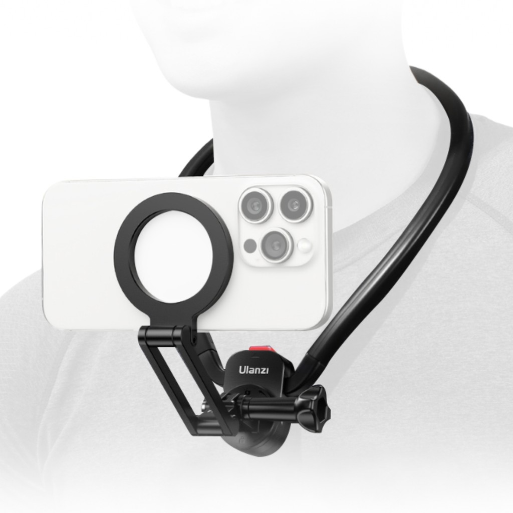 Ulanzi MG14 Magnetic Neck Mount ขาตั้งคล้องคอแม่เหล็ก รองรับสมาร์ทโฟน Gopro DJI สำหรับถ่ายภาพ POV