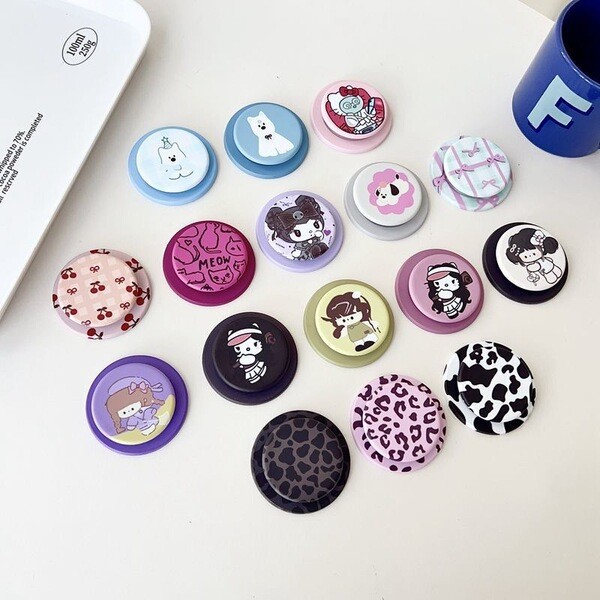 วงเล็บแม่เหล็ก giptok แม่เหล็ก ฟิล์มฝ้าเหมาะสำหรับเคสมือถือ MagSafe MagSafe Magnetic Bracket ถุงลมนิ