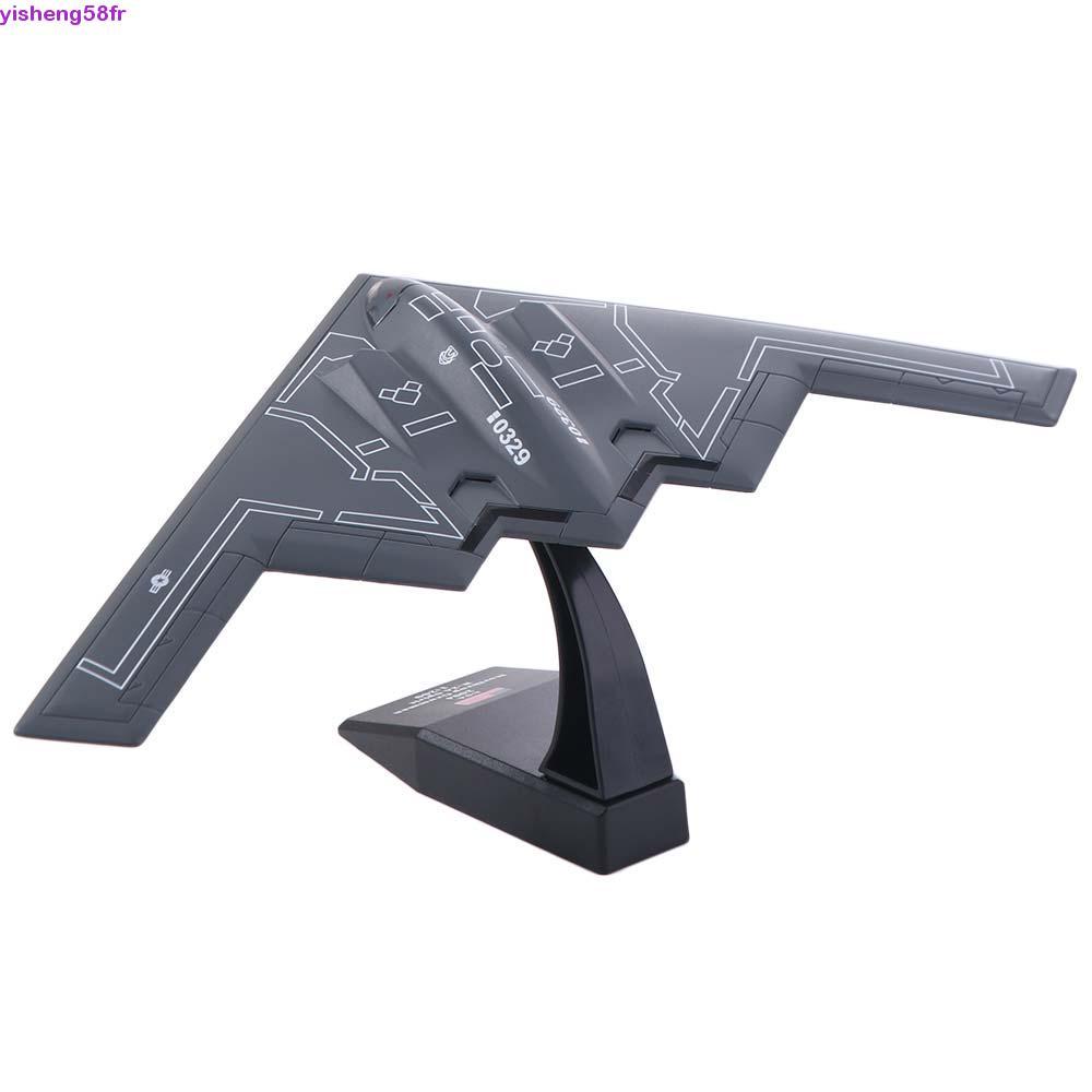 YISHENG B2 เครื่องบินรุ่น, 1:200 Scale USAF B-2A Air Force B2, ของขวัญวันหยุด Replica Diecast สําหรั