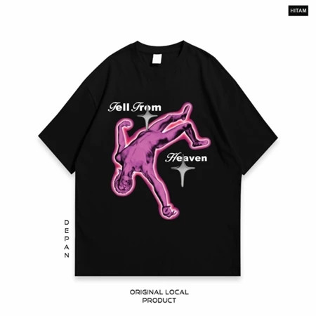 Blue Electric Genesis - เสื้อยืด Fallen Angel