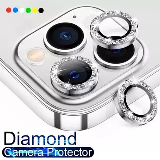 [มีสีให้เลือกมากมาย] เหมาะสำหรับฟิล์มเลนส์กล้อง iPhone11-17Pro max Diamond Edition ฟิล์มด้านหลังกล้องโทรศัพท์มือถือ