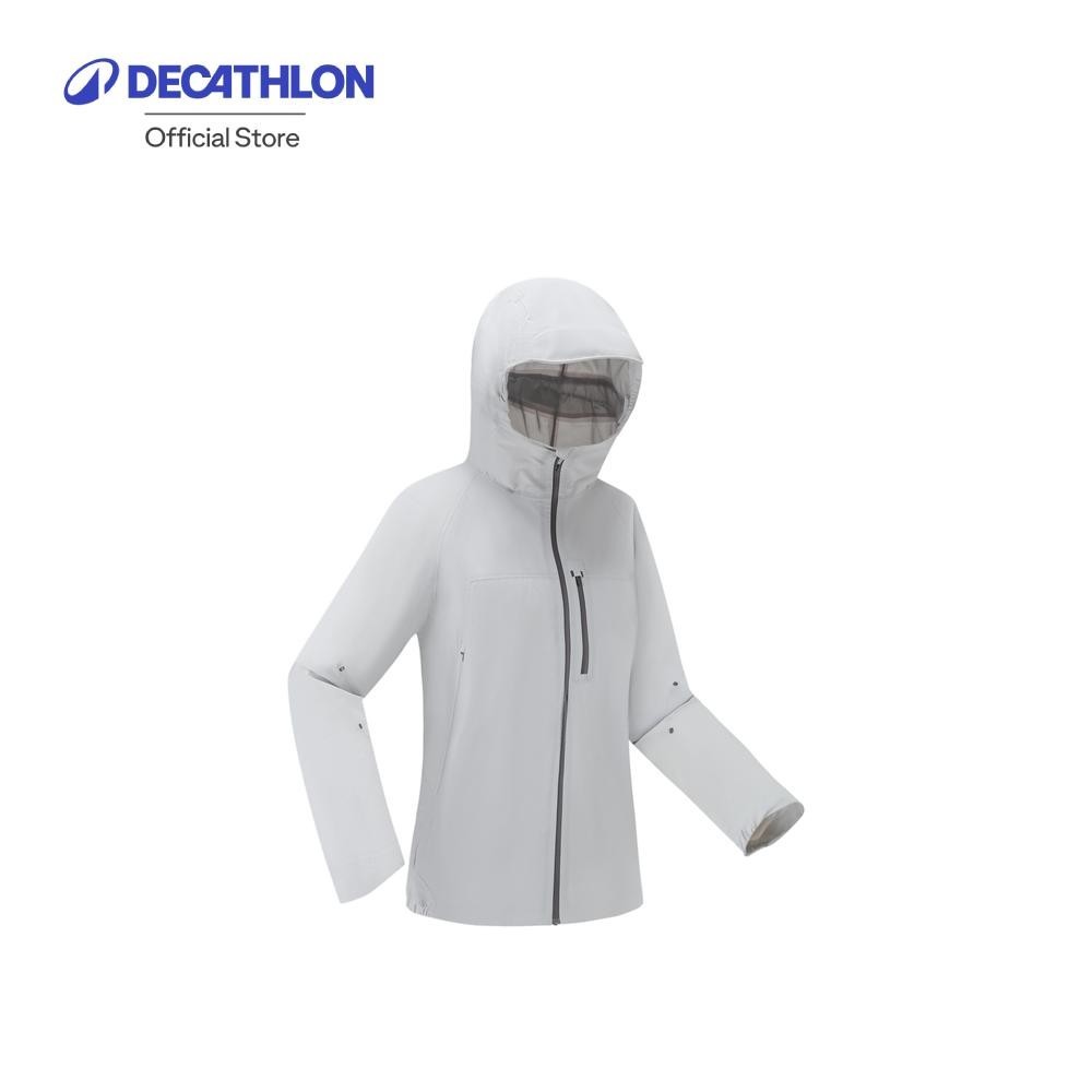 Decathlon MH500 LIGHT JACKET WOMEN เสื้อแจ็คเก็ตสำหรับผู้หญิง รุ่น MH500 Light - สีเทา