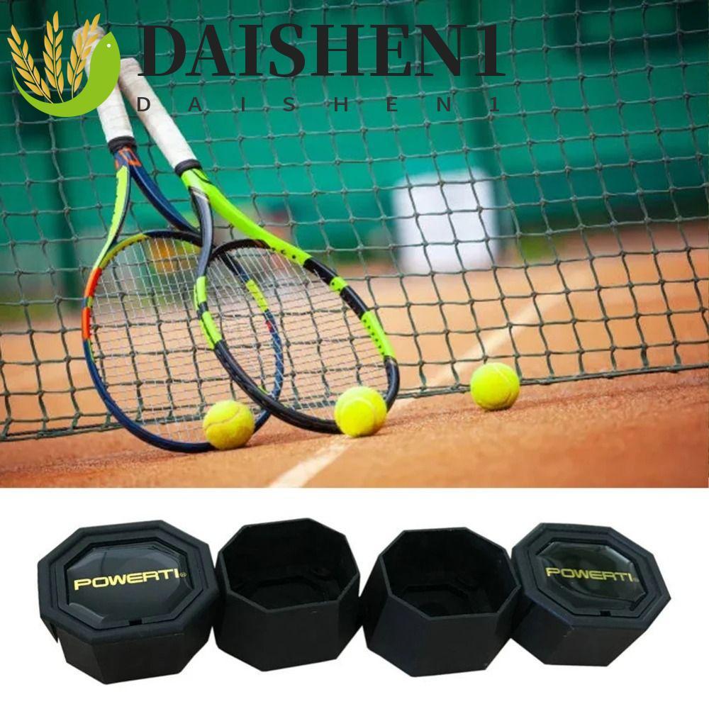 ดาISHEN1 Racquet Damping Cover, Power Cap กันกระแทกไม้เทนนิส End Cap, อุปกรณ์เทนนิส Shock Absorption 360 องศาด้านหลังด้านล่างเทนนิส Energy Sleeve Racket Handle