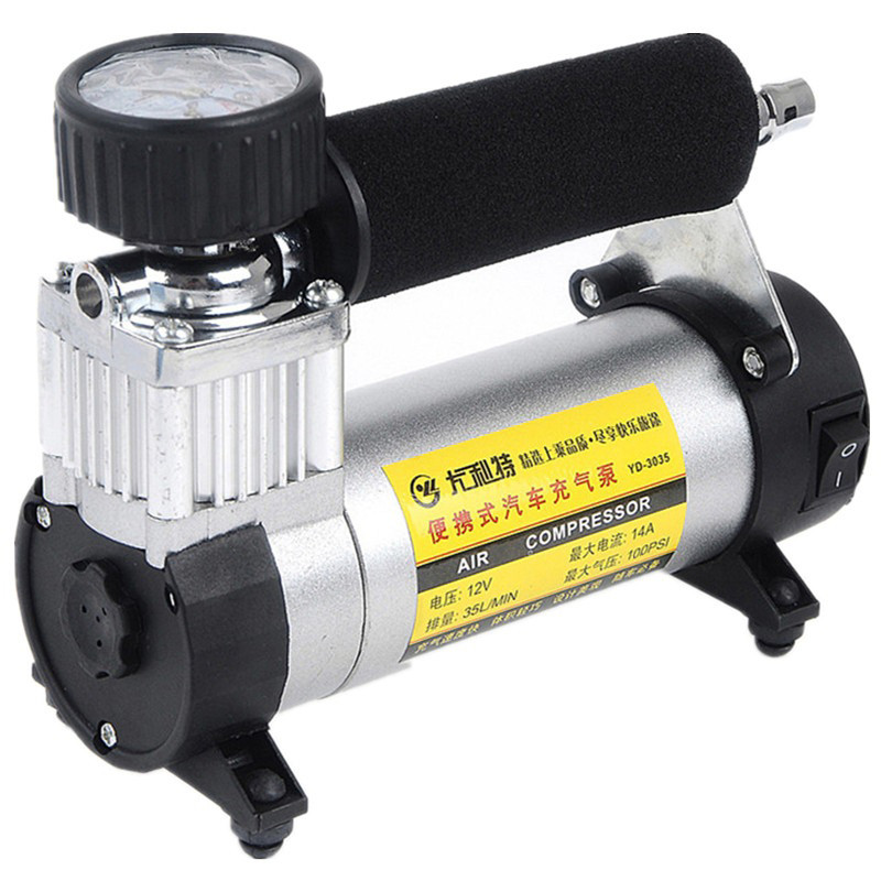 Yolite YD-3035H ปั๊มลมรถยนต์ ปั๊มลมยางรถยนต์ ปั๊มลมไฟฟ้าขนาดเล็ก 12V ปั๊มลมไฟฟ้า