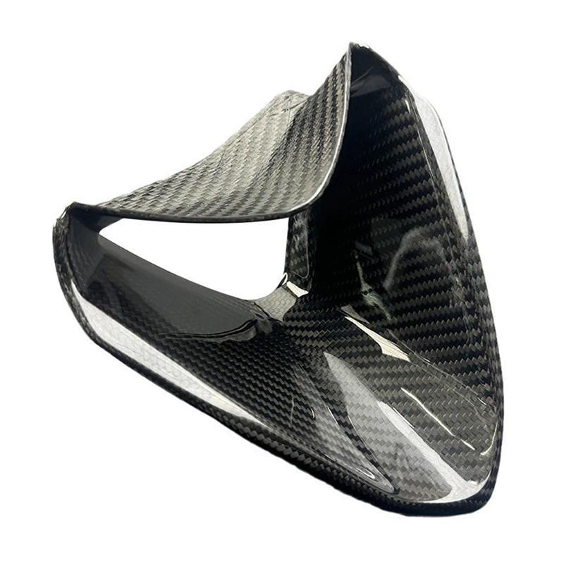 รถจักรยานยนต์คาร์บอน Fibre ด้านหน้า Fairing Air Inlet ปั๊มพอร์ต Shell สําหรับ KAWASAKI NINJA ZX-6R Z