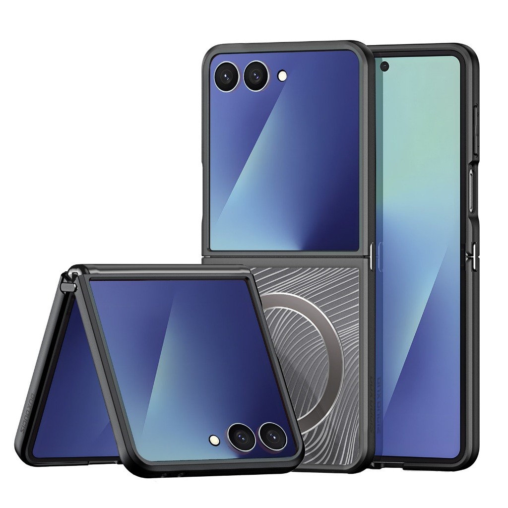 DuxDucis เคสชาร์จไร้สาย Samsung Galaxy Z Flip 7 เคสแม่เหล็ก Samsung Z Flip7 Magnetic Case