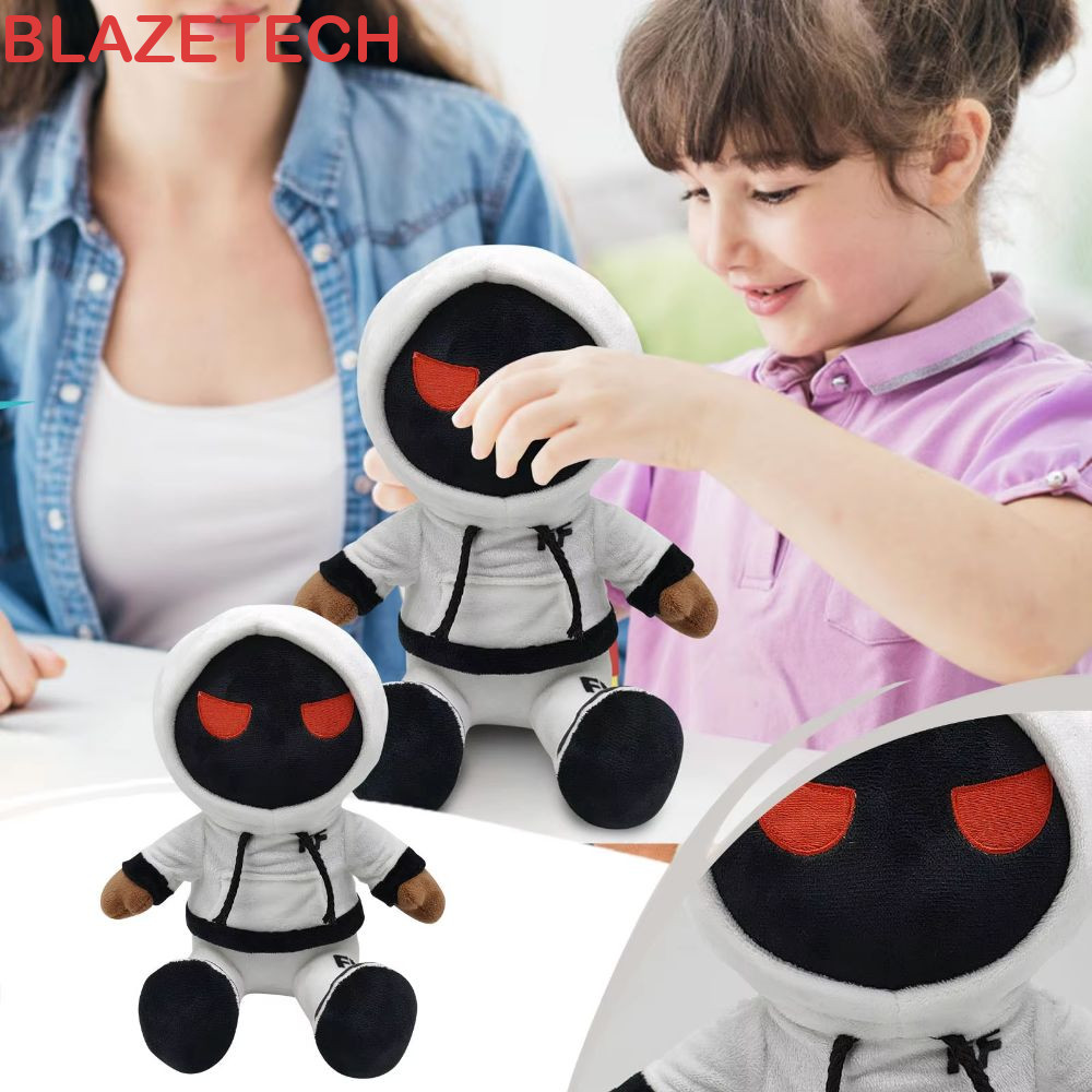 BLAZETECH ตุ๊กตาครอบครัว Foltyn, อะนิเมะสีขาวเสื้อกันหนาว Foltyn ตุ๊กตาตุ๊กตา, Ins ตุ๊กตาสัตว์น่ารัก