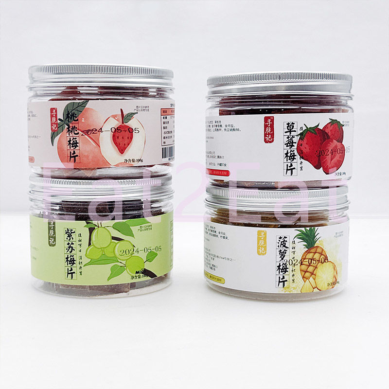 2025 สินค้าใหม่ Xun Crisp Kee Pineapple Plum Slices พีชพลัมชิ้นสตรอเบอร์รี่ Perilla Plum Slices Inst