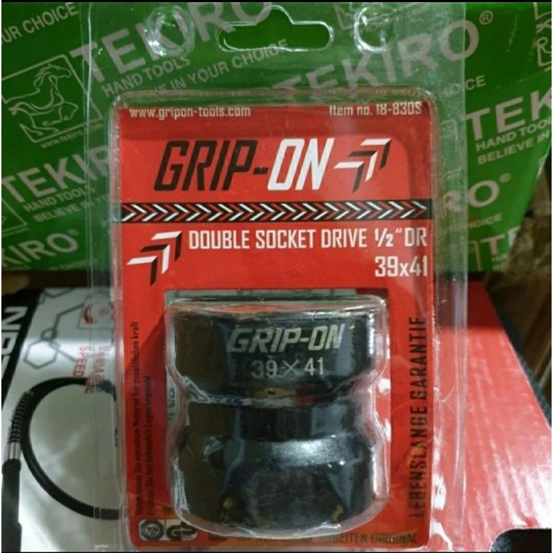MATA GRIP ON CVT SHOCK BIT 39 X 41 CVT SHOCK BIT 39/41 CVT SHOCK WRENCH 39 X 41 GRIP.ON DOUBLE SOCKE