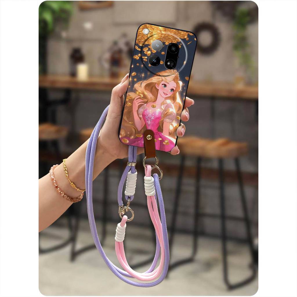 Graffiti การ์ตูนเคสโทรศัพท์สําหรับ infinix Zero40 4G/5G กันกระแทก Diagonal Crossbody Dirt-proof สร้อ