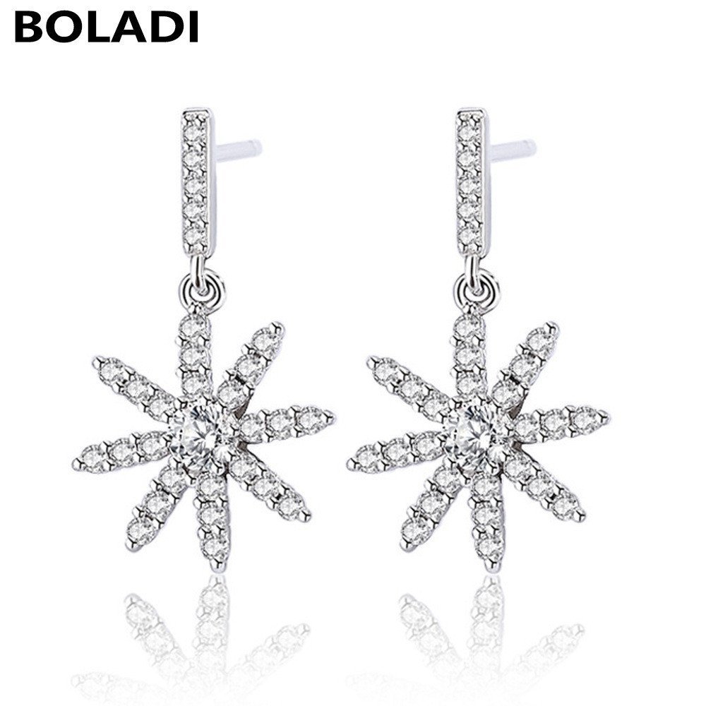 ต่างหูแฟชั่นยาว สไตล์ใหม่ S999 ประดับพู่หรูและดอกไม้ เหมาะสำหรับคนมีรสนิยม KK2Q