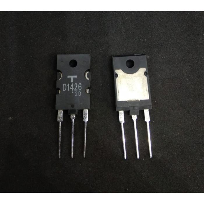 ทรานซิสเตอร์ D1426 Silicon NPN 1500V 3.5A 80W สําหรับ Deflection แนวนอน ...ELECTRON ELECTRON