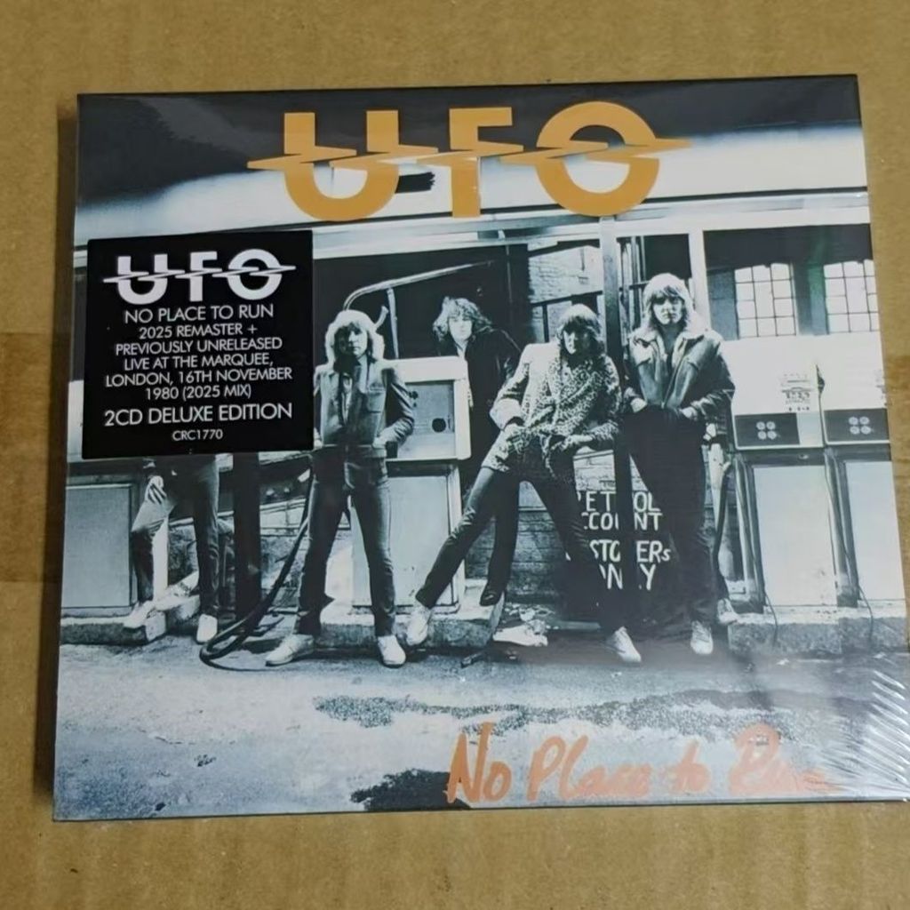 现货UFO No Place To Run音乐车专 2CD10.20
