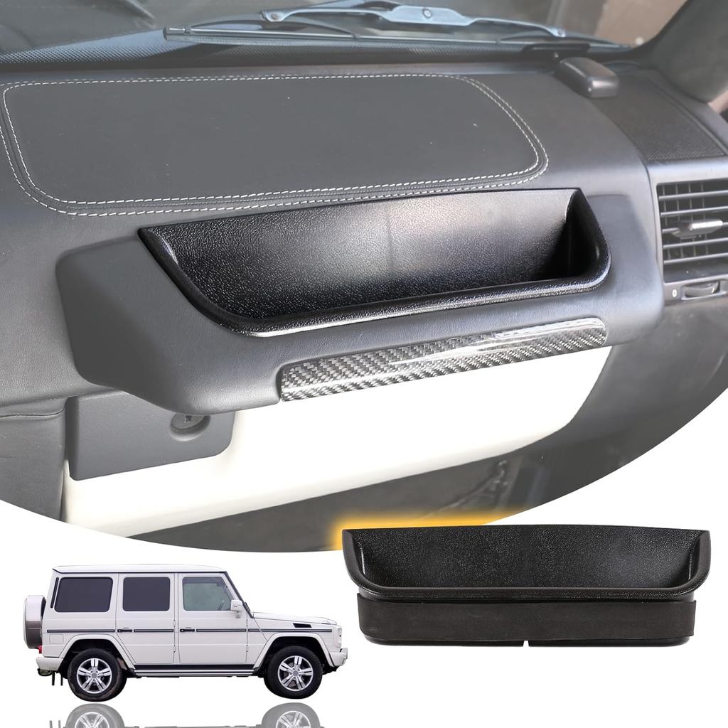 LLKUANG รถ Co-pilot กล่องเก็บถาดใช้งานร่วมกับ Benz G Class Wagon Cross Country SUV W463 G350 G400 G5