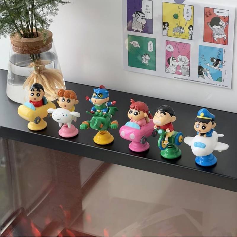 Crayon Xiaoxin Car Decoration Dashboard Ornament Co-Pilot Decoration Hand-Made Fashion Play the Hoke