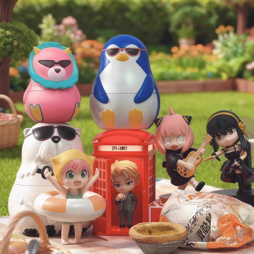 KFC KFC Aniya KFC Spy Play House ชุด Baby Bond Dusk Yor ของเล่นเครื่องประดับ 2025 สินค้าของแท้