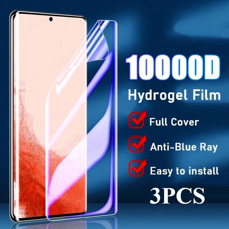 3 ชิ้น HD Soft Hydrogel ฟิล์มสําหรับ iQOO U5e U5x U5 U3x U3 U1 Z8x Z8 Z7x Z7s Z7i Z6 Z5x Z3 Z1 Pro L