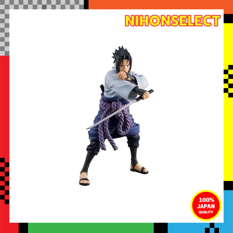 Banpresto Naruto Shippuden Uchiha Sasuke Grandista Figure