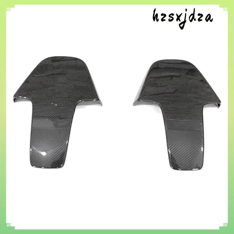 คาร์บอนไฟเบอร์รถด้านในที่นั่งกลับครอบคลุม Trims แห้งจริงสําหรับ G80 M3 F91 F92 F93 M8 F97 X3M F98 X4